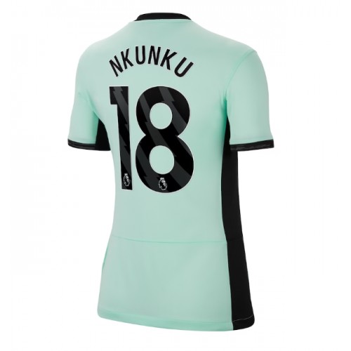 Maillot de foot Chelsea Christopher Nkunku #18 Troisième Femmes 2023-24 Manches Courte